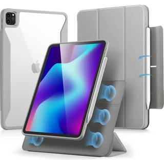 ESR til iPad Pro 12,9 tommer sag (2022/2021) iPad Pro 12.9 Sag 6./5. generation med blyantholder aftagelig magnetisk d?kning Vertical Stand Auto