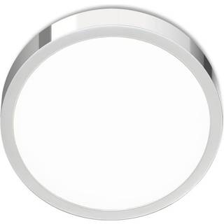 Bully LED-loftlampe, krom, Ø 14 cm