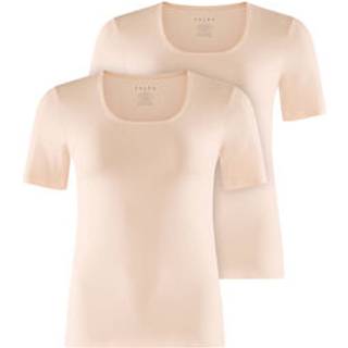 FALKE 2-Pack Women T-Shirt Round-neck Daily Comfort