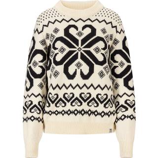 Dale of Norway Women's Falkeberg Sweater Merino sweatere Damer størrelse L farve beige