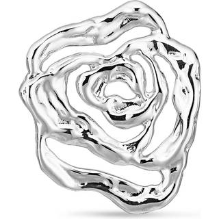 Jane Kønig - Rose Earring - Forsølvet