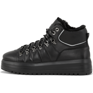 BOGNER Herren Schnürboots schwarz Glattleder