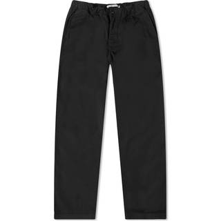 Norse Projects Ezra Relaxed Organic Stretch Twill Trouser Black - M