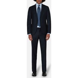 Oscar Jacobson - Slim Fit Jakkesæt Twill Merino - størrelse 50 - Herre