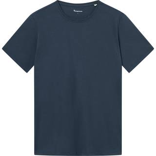 KnowledgeCotton Apparel Agnar Basic T-Shirt Total Eclipse