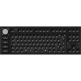 Keychron Q3 Pro QMK TKL RGB Backlight ISO Knob Version - Barebone - Carbon Blac