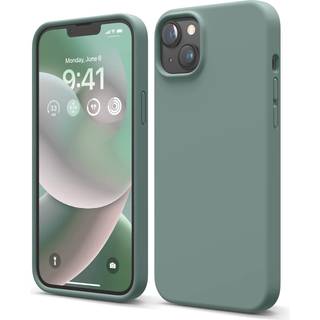 Elago Silikone Cover (iPhone 14 Plus) - Mossgrön