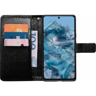 Wallet cover 3-kort Google Pixel 8 Pro - Sort