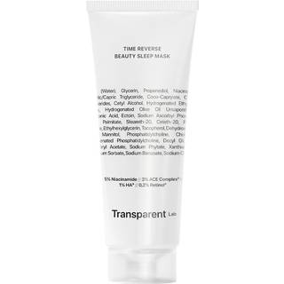 Niche Beauty Lab Transparent Lab Time Reverse Beauty Sleep Mask - 75 ml