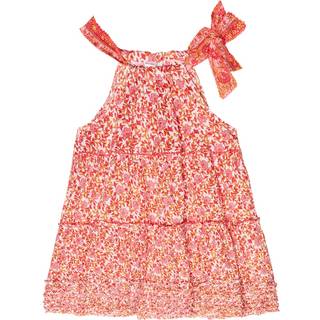 Poupette St Barth Kids Carine floral dress - red - Y 12