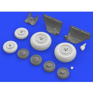 MiG-23BN wheels for Trumpeter