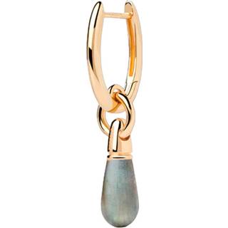 PDPAOLA Labradorite Jupiter Single Ørering Single 18 kt. Forgyldt Sølv PG01-096-U - Dame - 925 Sterling Silver