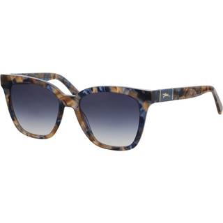 LONGCHAMP Kvinde LO696S 430 Solbriller Acetat Havana Violet Firkantet Normal Fotokromatisk