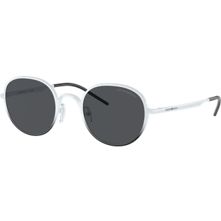 Emporio Armani EA2151 337387 48 Solbriller Kvinder Black - Gradient Glossy White Black - 48mm