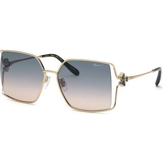 Chopard SCHG68V 0594 62 Solbriller Kvinder Guld - Shiny Light Gold - 62mm