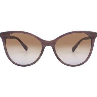 LONGCHAMP Kvinde LO688S 531 Solbriller Plast Havana Orange Rund Skygge