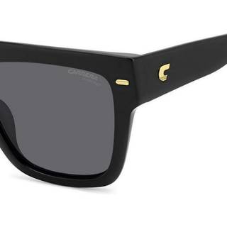 Carrera Kvinde CARRERA 3016/S 807/IR Solbriller Acetat Sort Grå Firkantet