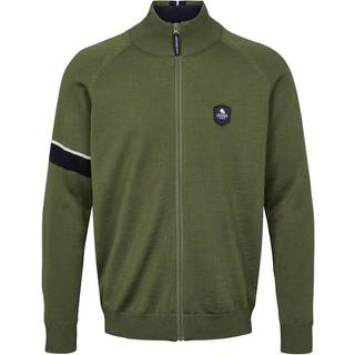 Algoma Windbreaker Knitted Olive/navy 3XL