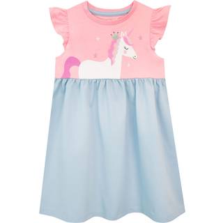 Harry Bear Harry Bear Pink 100% Cotton Princess Unicorn Dress