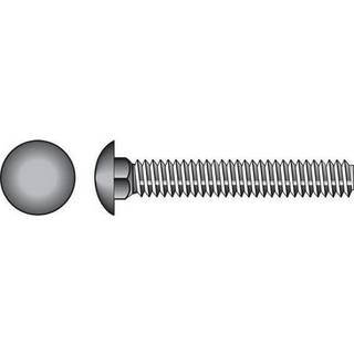 Hillman 832562 Rustfrit st?l vognbolt 5/16 x 1-tommer 50-pack