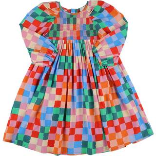 Stella McCartney Kids Checked dress - multicoloured - Y 8