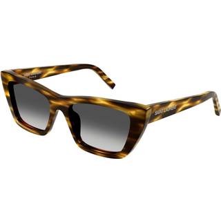Saint Laurent SL 276 MICA 044 55 Solbriller Kvinder Tortoiseshell - Yellow Tortoise - 55mm