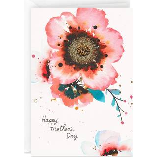 Hallmark Signature Mors Dag-kort (Akvarelblomster)