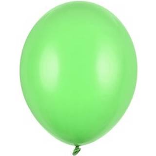 10 stk. Latexballoner limegrøn 27 cm – Perfekt til festdekoration med helium