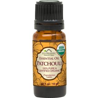 US Organic 100% Pure Patchouli Essential Oil - USDA Certified Organic Steam Distilled - W / Euro Droppers (flere st?rrelsesvariationer tilg?ngeli