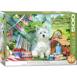 Scottie Dog Picnic Puzzle