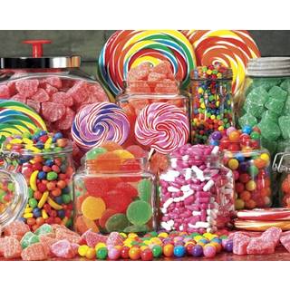 Springboks 1000 -stycken pussel godis i överflöd