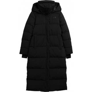 4F Cora, fiberdunfrakke, dame, sort