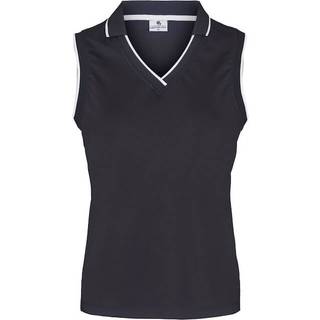 Chrystal Polo Black/white XL