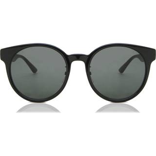 Gucci GG1339SK Asian Fit 001 54 Solbriller Kvinder Black - Black - 54mm