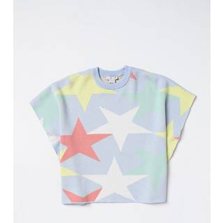 Stella McCartney Kids Printed cotton and wool cape - multicoloured - Y 3