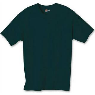 Hanes Autentisk tagless b?rnebomuld T-shirt Deep Forest L US (st?rrelse 12-14)