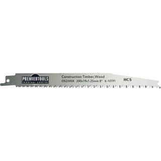 Premier Tools Bajonetklinge 200mm HCS Træ 25 stk