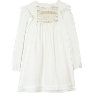 Tartine et Chocolat Ceremonie Kjole Cremefarvet 4 Y  Creme  4 år  kvinde
