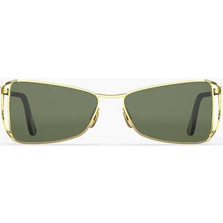 Retrosuperfuture ANAKI GREEN ETQ 53 Solbriller Kvinder Guld - Gold Green - 53mm