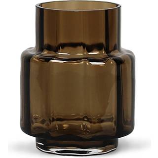 Hurricane Reflections no. 53 - Sepia brown, vase og lysestage