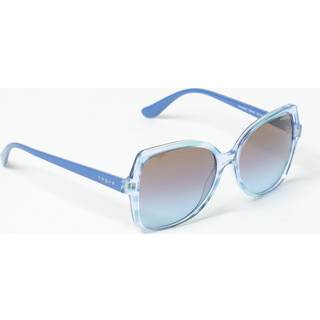 Vogue Briller VO5488S 306048 56 Solbriller Kvinder Blue - Transparent Texture Green Blue - 56mm