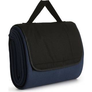 Sagaform Siddeunderlag/Plaid Blå One Size