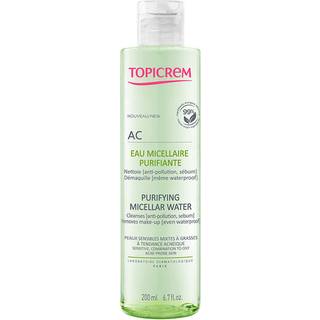 Topicrem AC Purifying Micellar Water Rensende micellar vand Til fedtet hud med tendens til akne 200 ml - 200 ml