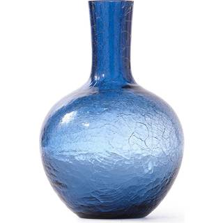 POLSPOTTEN Vases - 'Ball Body' vase, blue, small in Dark blue Glass