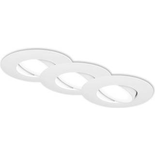 LED-indbygningsspot 7597 3sæt IP65 4.000 K hvid