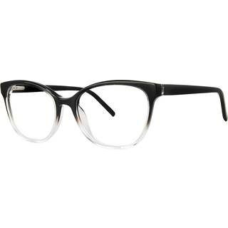 Vera Wang V701 Black 52 Briller Kvinder Krystalklar - Transparent Faded Black - 52mm
