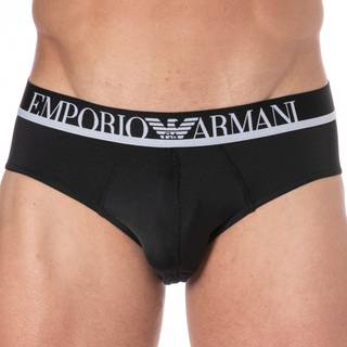 Emporio Armani Essential Microfiber Briefs - Black