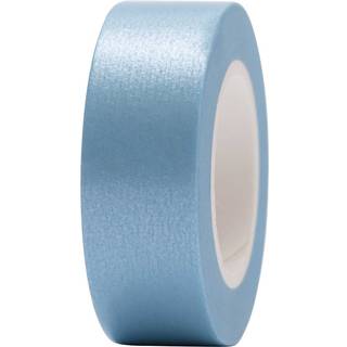 Paper Poetry Tape uni 15mm 10m - Hellblau