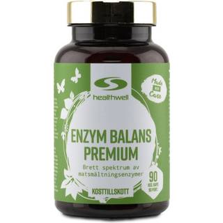 Healthwell Enzym Balans Premium, 90 kapsler