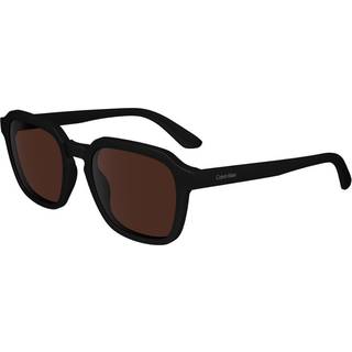 Calvin Klein Mand CK23533S 001 Solbriller Bio-injekt Sort Brun Firkantet Normal Normal